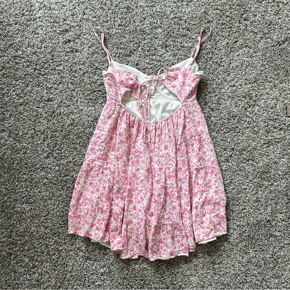 Grey Bandit Pink Spaghetti Strap Dress - Picture 4 of 4